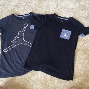 2 Jordan shirts